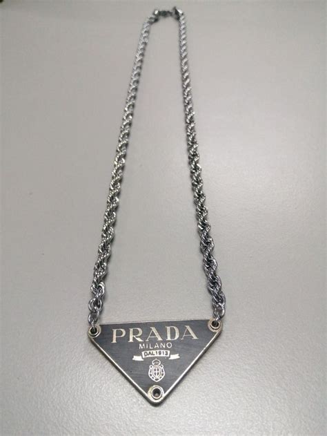 real real prada necklace